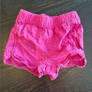 Gymboree Fuchsia Elastic Waist Shorts